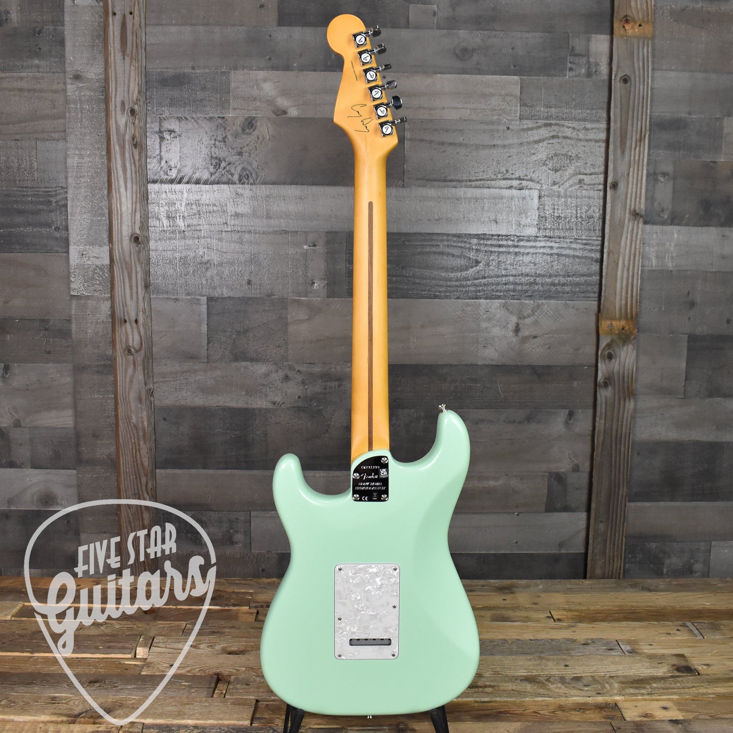 Fender Cory Wong Stratocaster Rosewood Fingerboard - Surf Green with Hard Shell Case