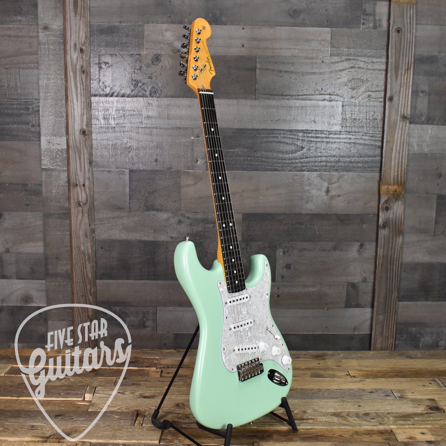 Fender Cory Wong Stratocaster Rosewood Fingerboard - Surf Green with Hard Shell Case