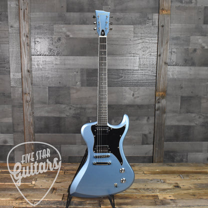 Dunable DE R2 - Pelham Blue Metallic with Gig Bag