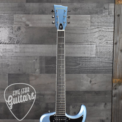 Dunable DE R2 - Pelham Blue Metallic with Gig Bag