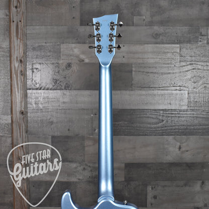 Dunable DE R2 - Pelham Blue Metallic with Gig Bag