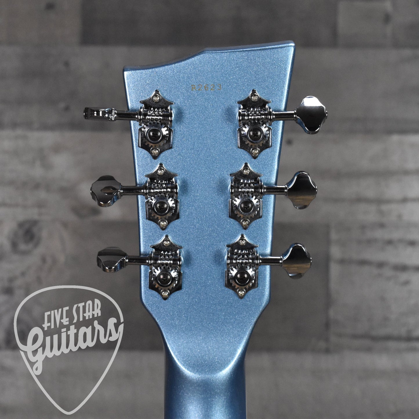 Dunable DE R2 - Pelham Blue Metallic with Gig Bag