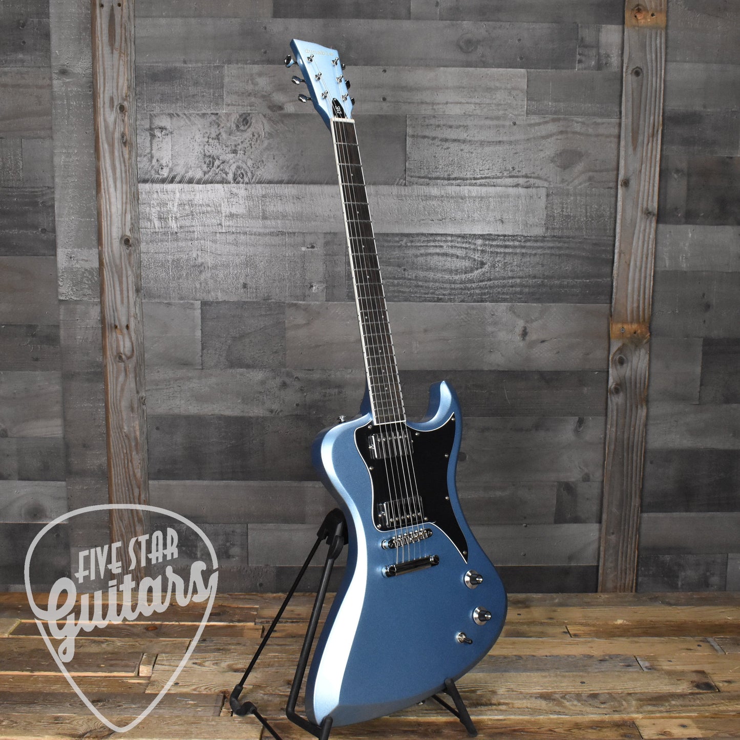 Dunable DE R2 - Pelham Blue Metallic with Gig Bag