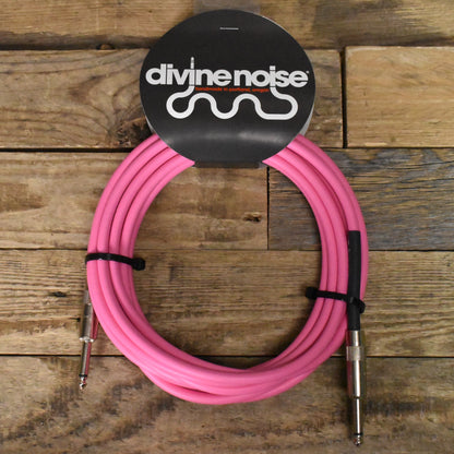 Divine Noise Straight to Straight 20ft Instrument Cable - Pink