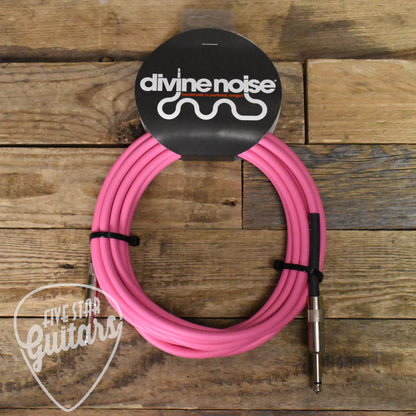 Divine Noise Straight to Straight 20ft Instrument Cable - Pink