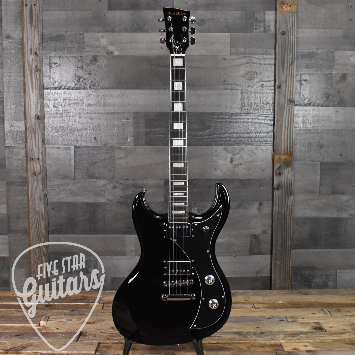 Dunable Gnarwhal DE - Gloss Black/Blocks with Gig Bag