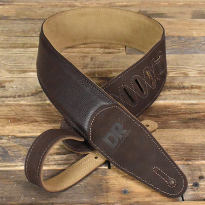 DR Strings Butter-Soft Leather Strap Brown