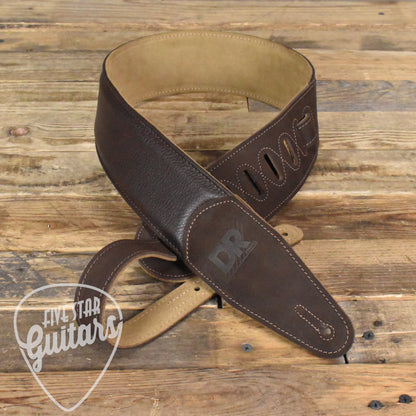 DR Strings Butter-Soft Leather Strap Brown