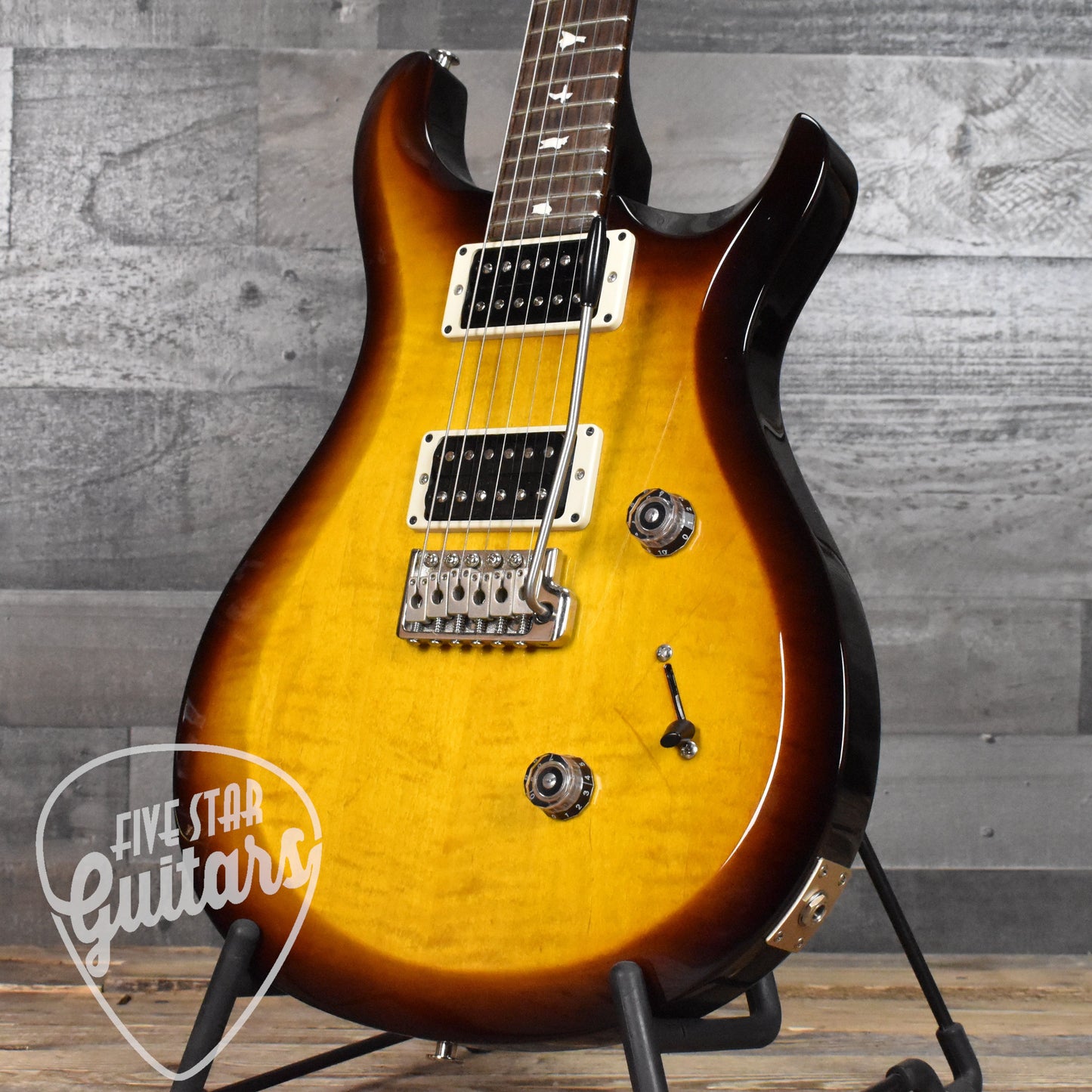 Pre-Owned Paul Reed Smith S2 Custom 24 Custom Color - Amber Smokeburst with Gig Bag