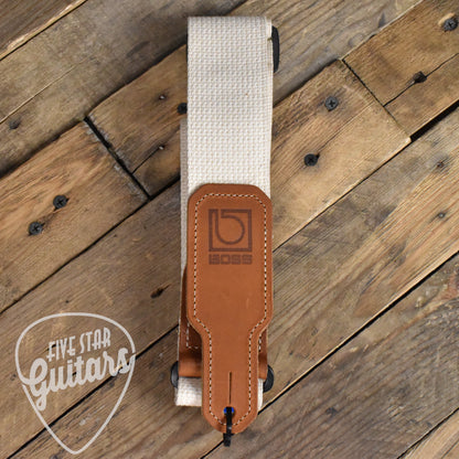 BOSS 2" Guitar/Bass Strap - Natural