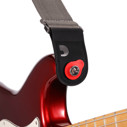 D'Addario Flex Lock Strap Block -  Red - 4 Pack