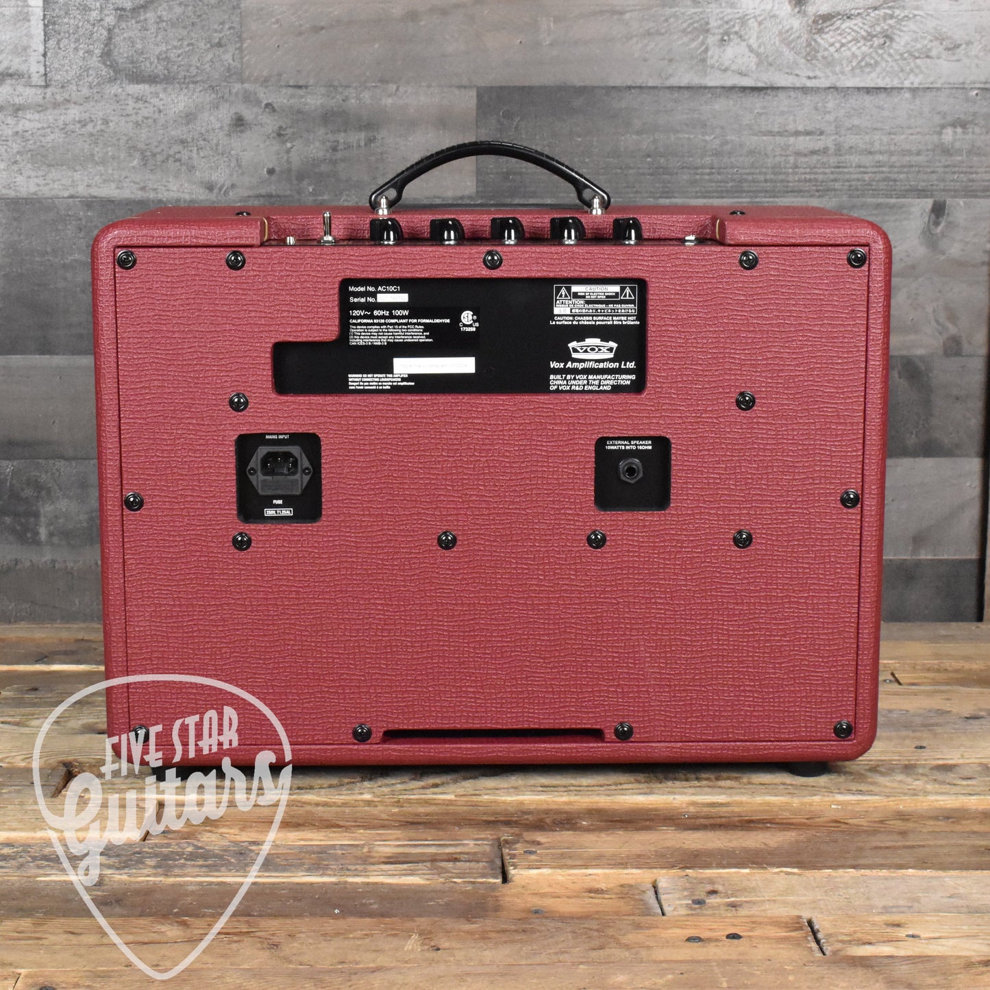 Vox AC10C1 CVR Limited Edition - Classic Vintage Red