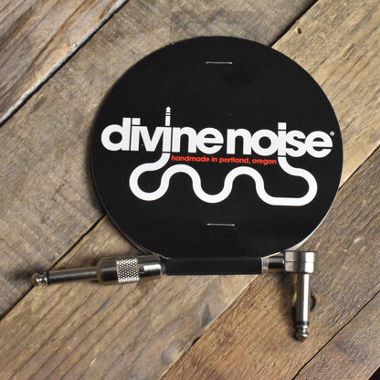 Divine Noise 3 Inch Teenie SS-VLP Patch Cable - Black