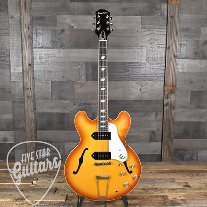 Pre-Owned Epiphone USA Casino - Royal Tan with Hard Shell Case