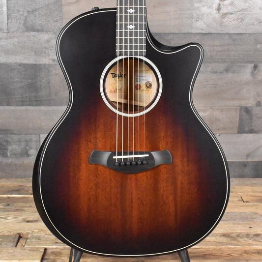 Taylor Builder's Edition 324ce - Tobacco Kona Burst with Hard Shell Case