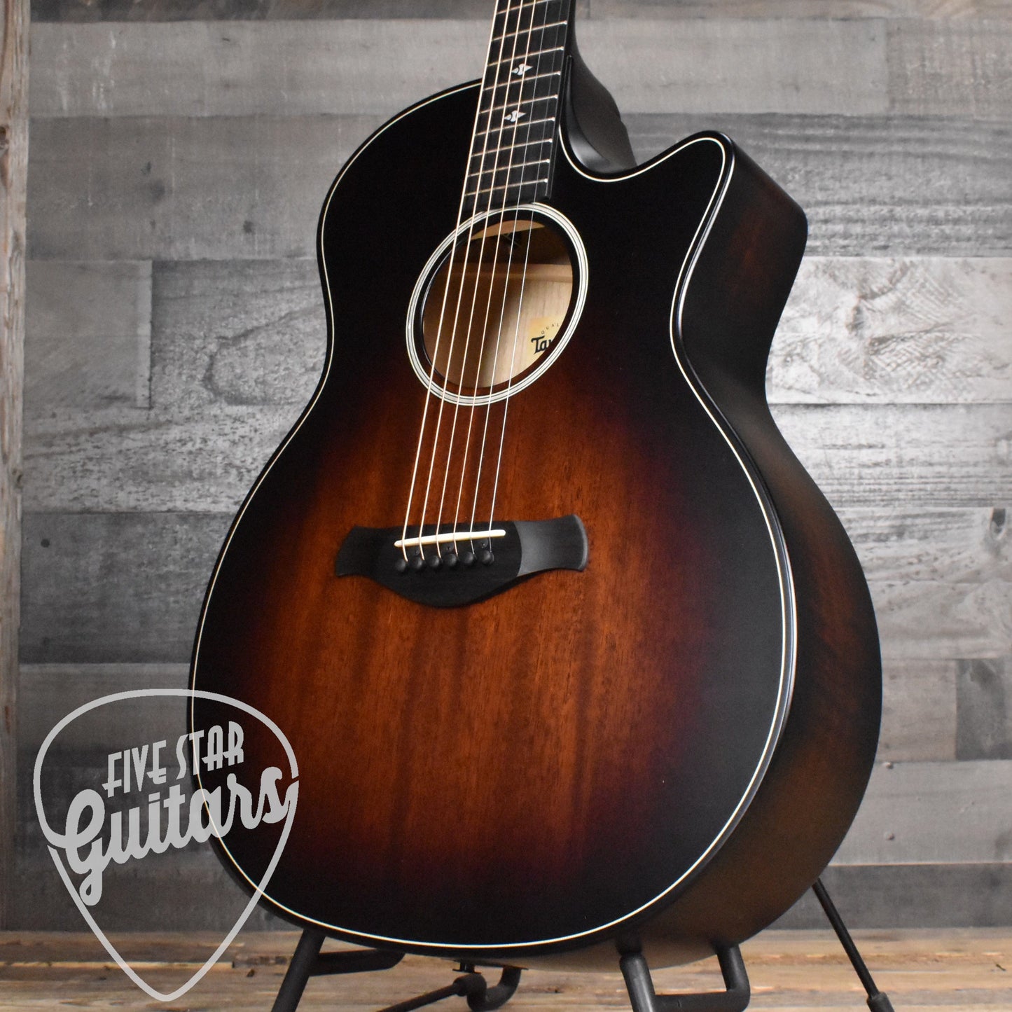 Taylor Builder's Edition 324ce - Tobacco Kona Burst with Hard Shell Case