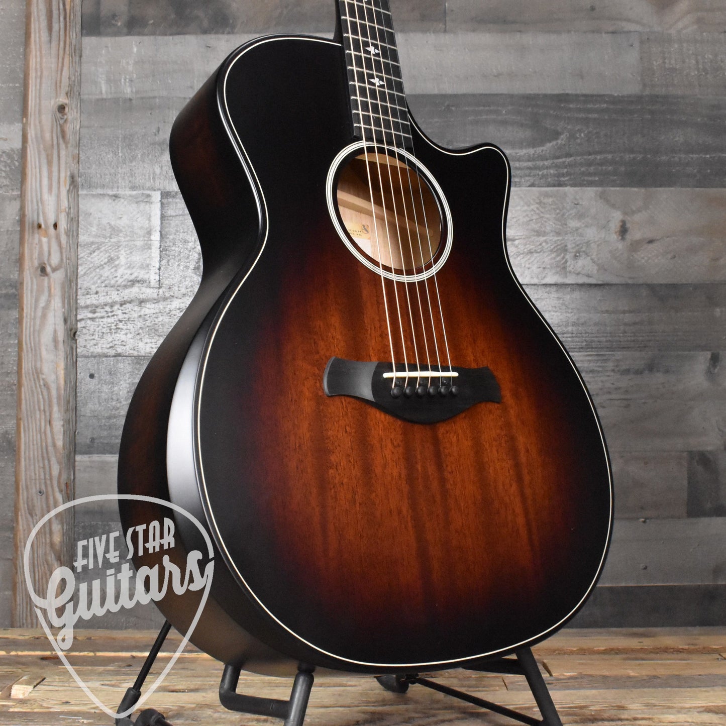 Taylor Builder's Edition 324ce - Tobacco Kona Burst with Hard Shell Case