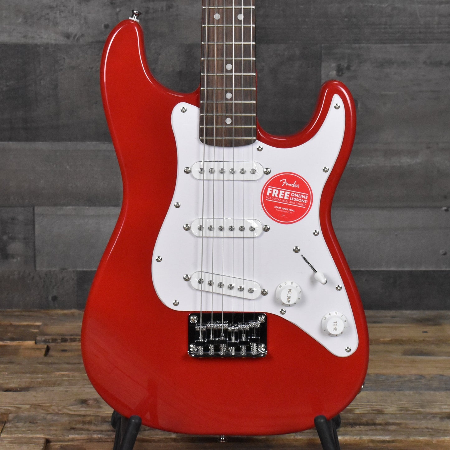 Squier Mini Stratocaster Laurel Fingerboard - Dakota Red