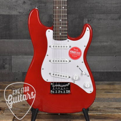 Squier Mini Stratocaster Laurel Fingerboard - Dakota Red