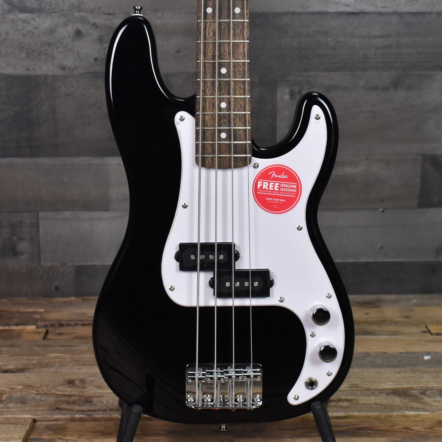 Squier Mini P Bass Laurel Fingerboard - Black