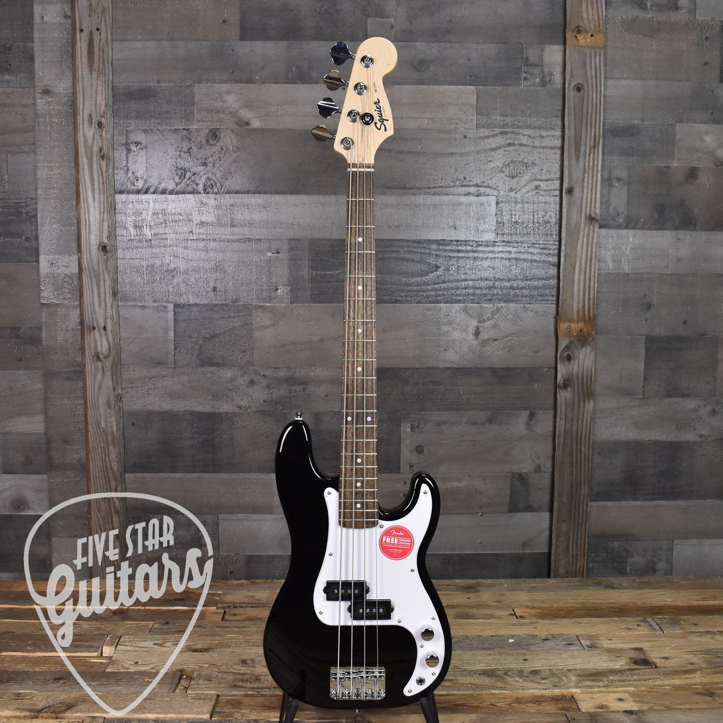 Squier Mini P Bass Laurel Fingerboard - Black