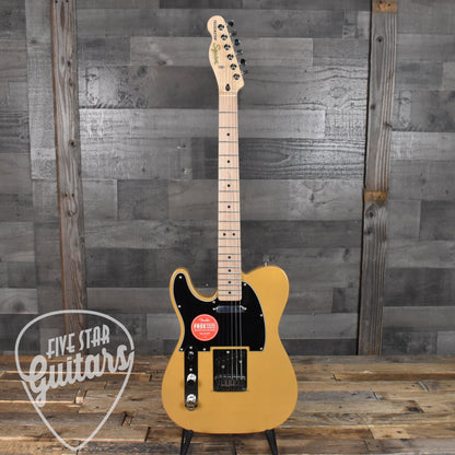 Squier Affinity Telecaster Left-Handed Maple Fingerboard  - Butterscotch Blonde