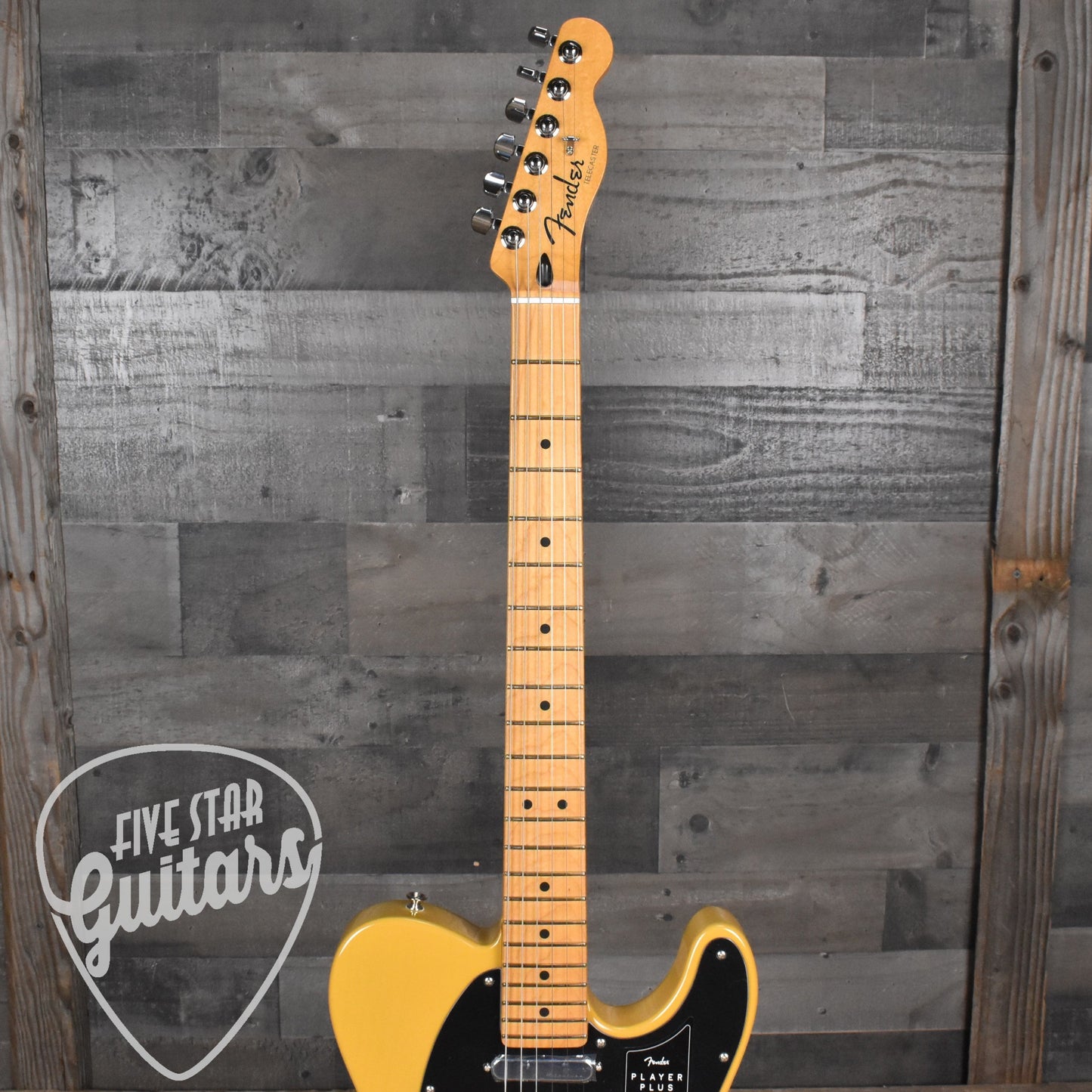 Fender Player Plus Nashville Telecaster Maple Fingerboard - Butterscotch Blonde with Gig Bag