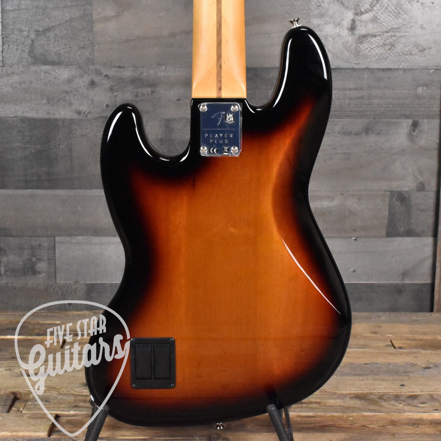 Fender Player Plus Jazz Bass V Pau Ferro Fingerboard 3-Tone Sunburst with Deluxe Gig Bag