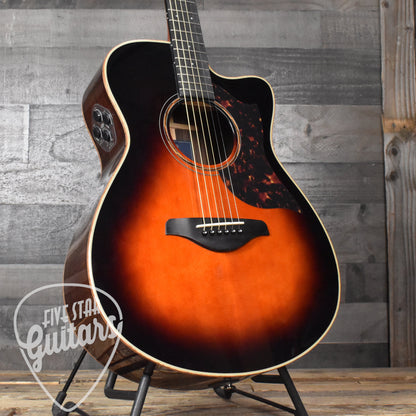 Yamaha AC3R Concert Cutaway - Tobacco Sunburst with Hard Bag