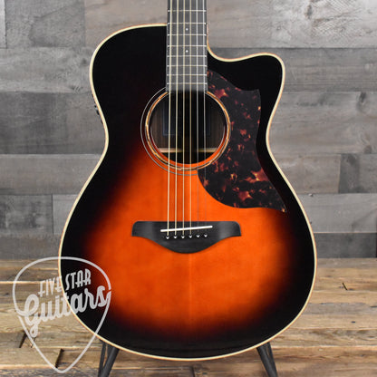 Yamaha AC3R Concert Cutaway - Tobacco Sunburst with Hard Bag