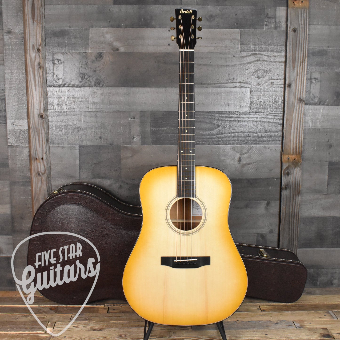 Bedell 1964 Dreadnought Adirondack Spruce/Honduran Mahogany - Special Edition with Hard Shell Case