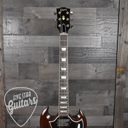 Gibson 1964 SG Standard Reissue With Maestro Vibrola PSL - Walnut NH VOS with Hard Shell Case