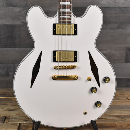 Epiphone Emily Wolfe "White Wolfe" Sheraton - Aged Bone White with EpiLite Case