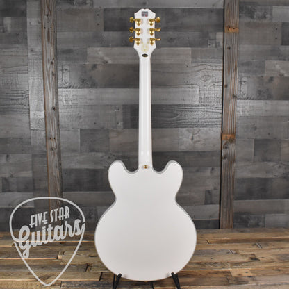 Epiphone Emily Wolfe "White Wolfe" Sheraton - Aged Bone White with EpiLite Case