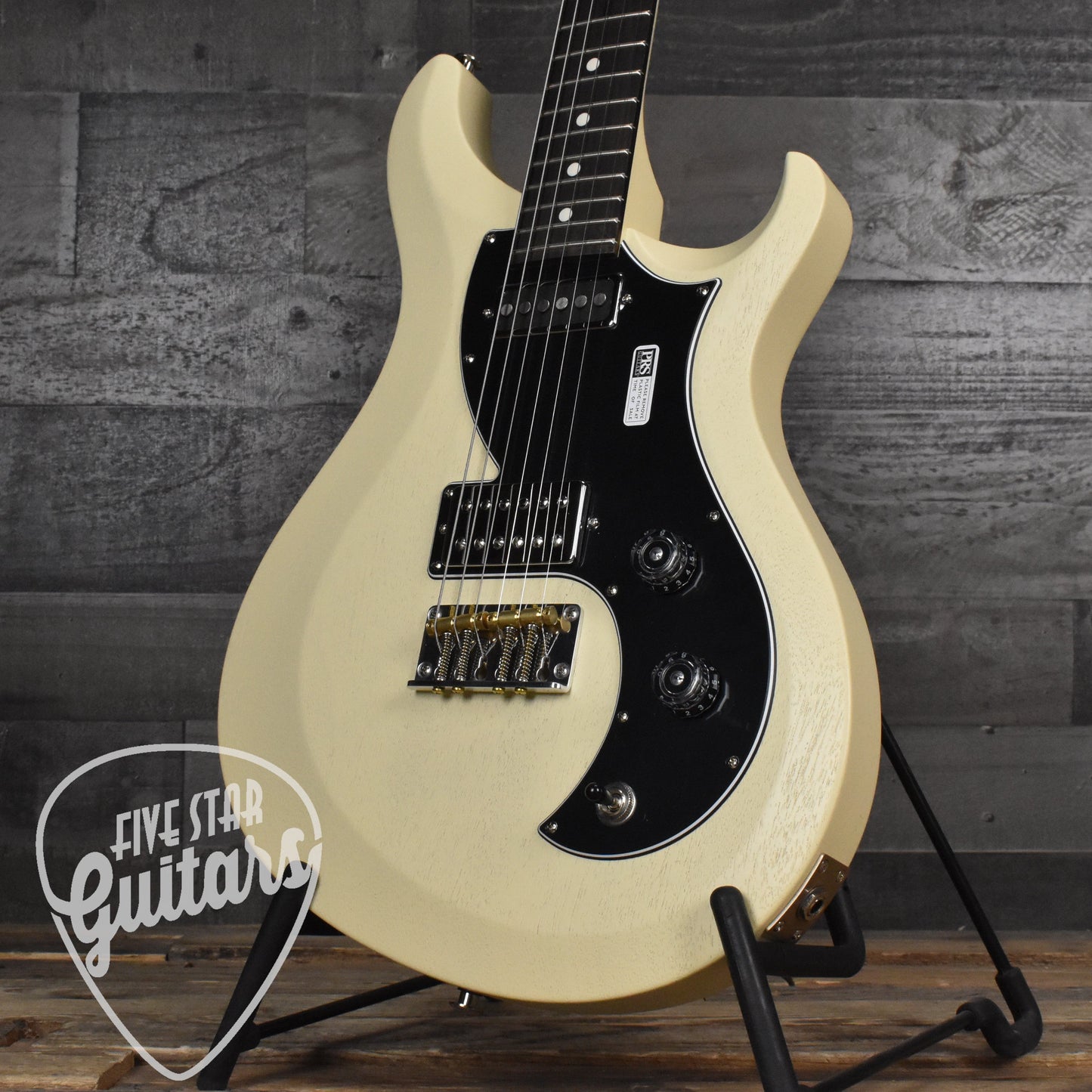 Paul Reed Smith Satin S2 Vela  - Antique White Satin with Gig Bag