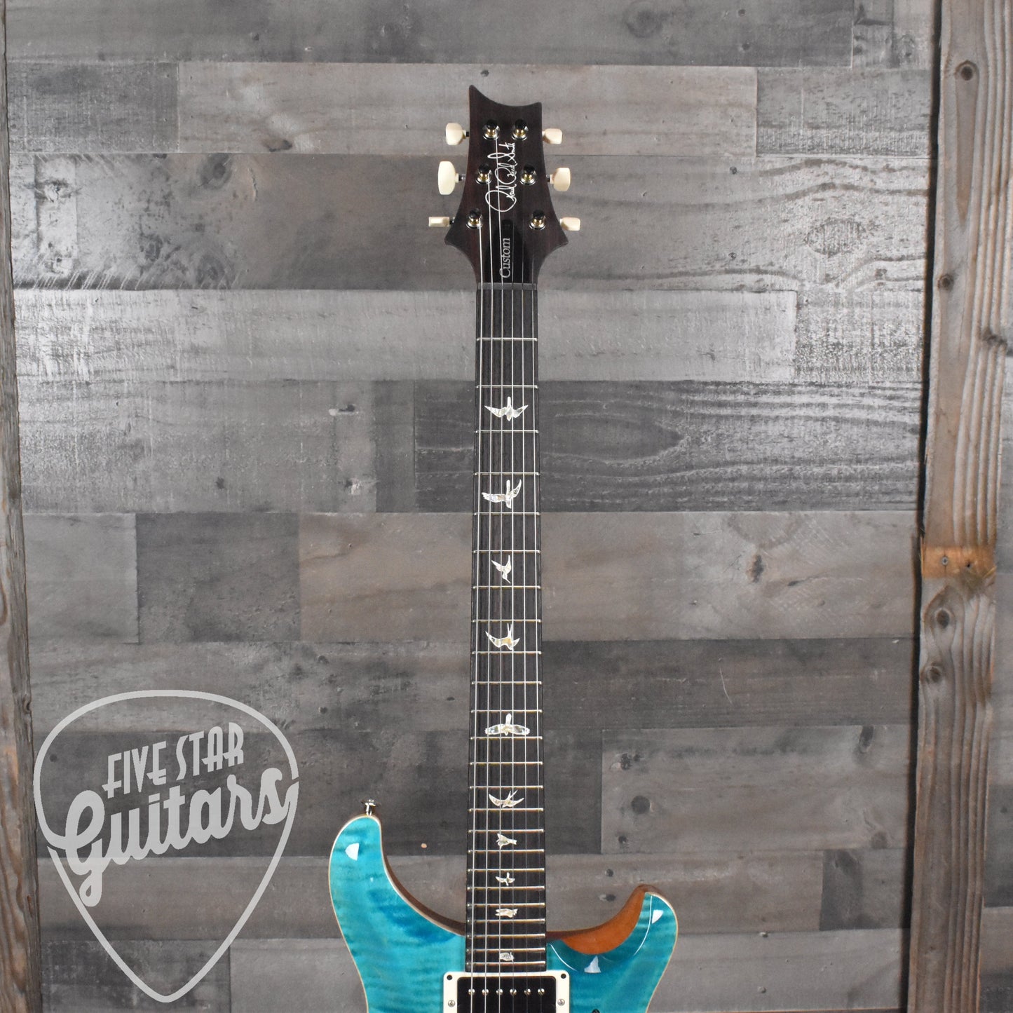 Paul Reed Smith Custom 24  - Carroll Blue with Hard Shell Case