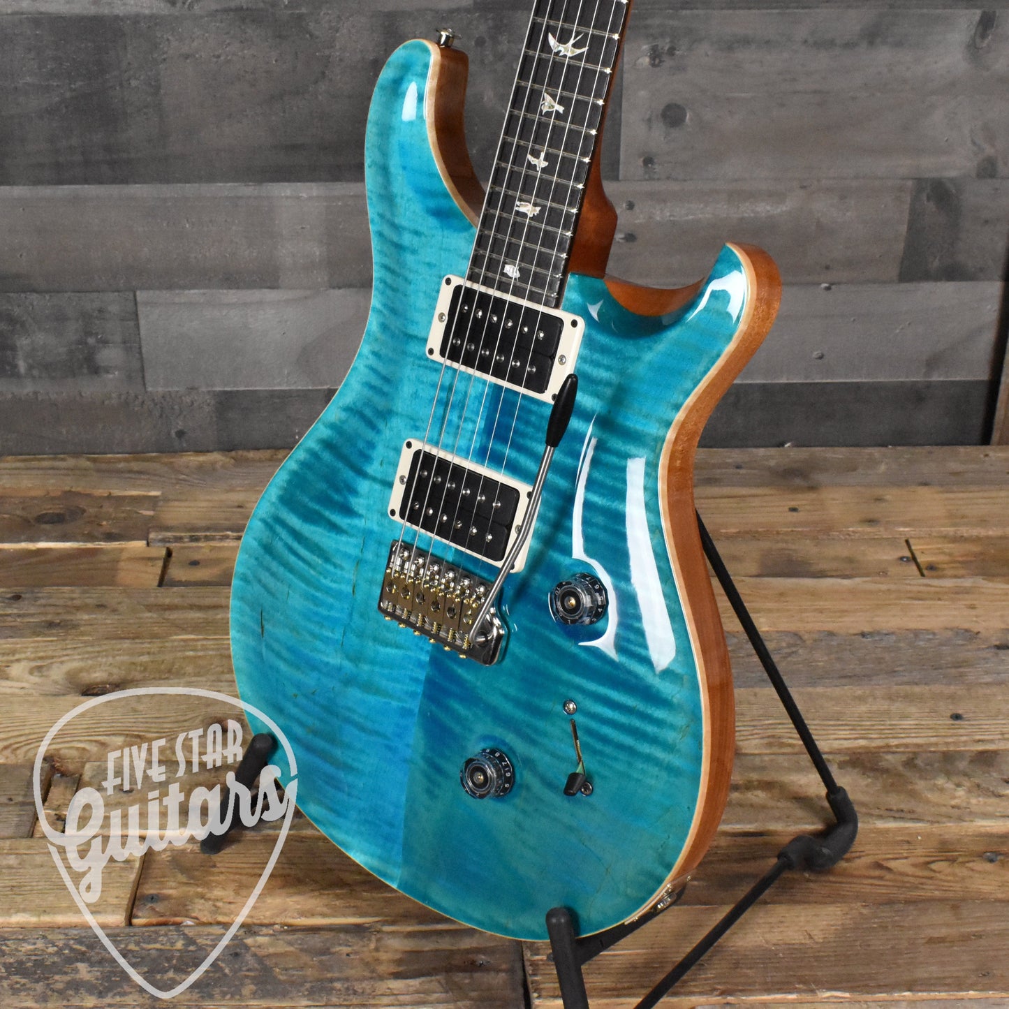 Paul Reed Smith Custom 24  - Carroll Blue with Hard Shell Case