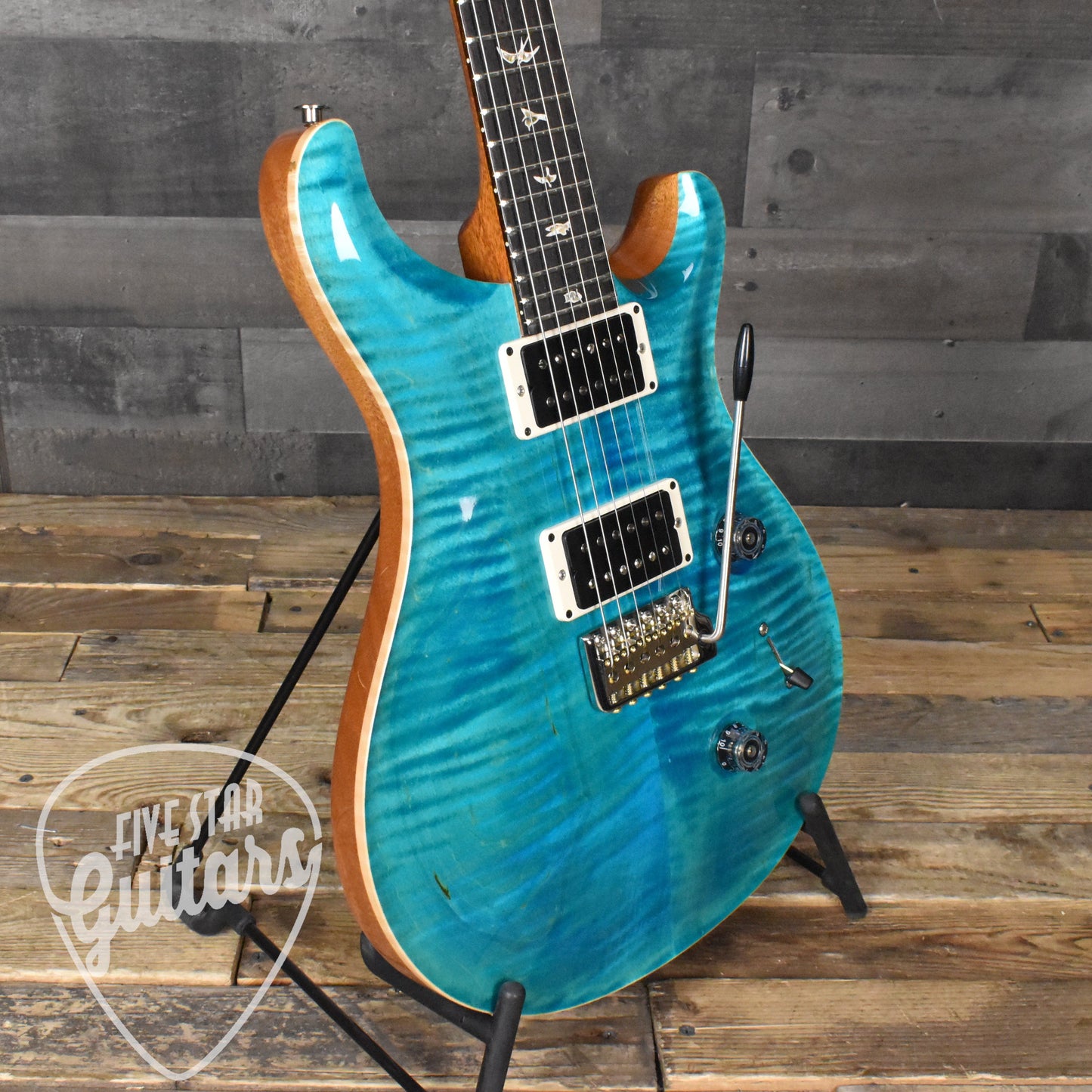 Paul Reed Smith Custom 24  - Carroll Blue with Hard Shell Case