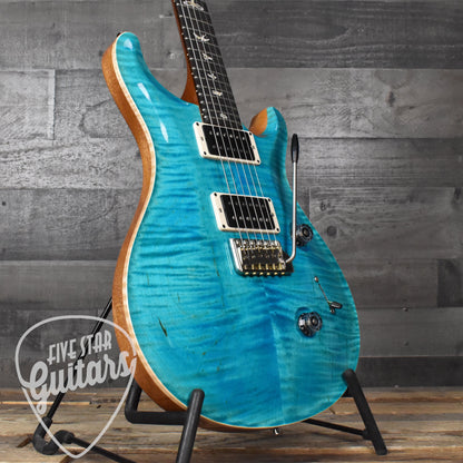 Paul Reed Smith Custom 24  - Carroll Blue with Hard Shell Case