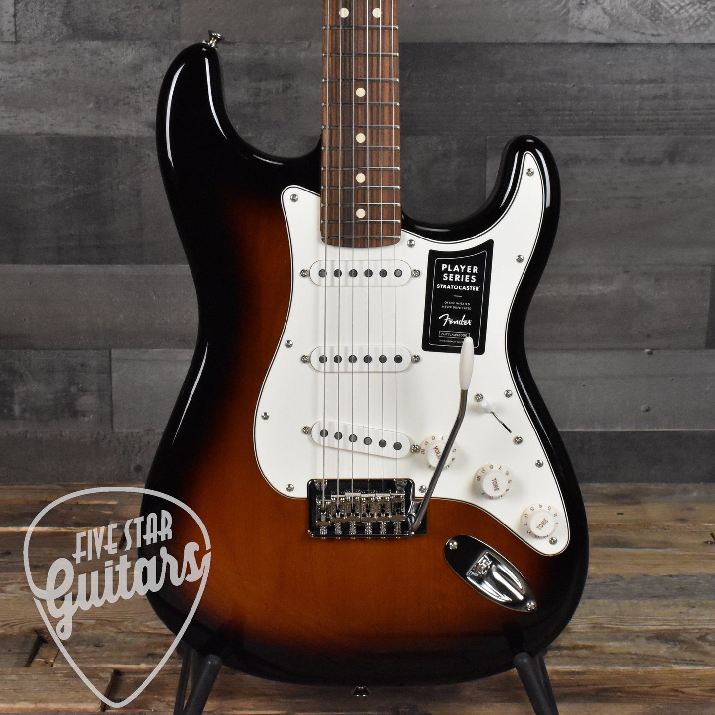 Fender Player Stratocaster Pau Ferro Fingerboard - Anniversary 2-Color Sunburst