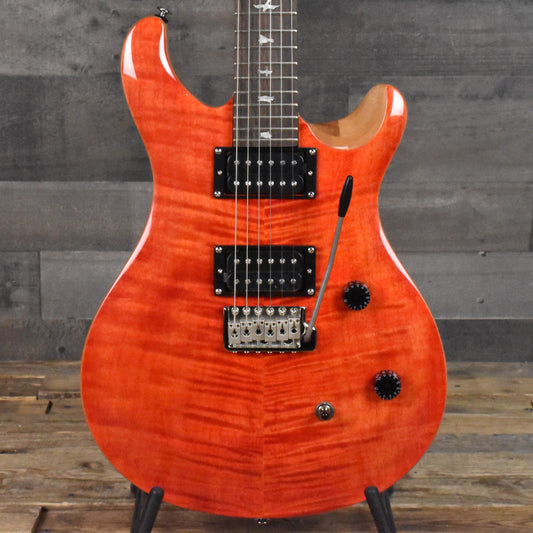 Paul Reed Smith SE CE24 - Blood Orange with Gig Bag SN:1143  - AUTOGRAPHED BY PAUL REED SMITH