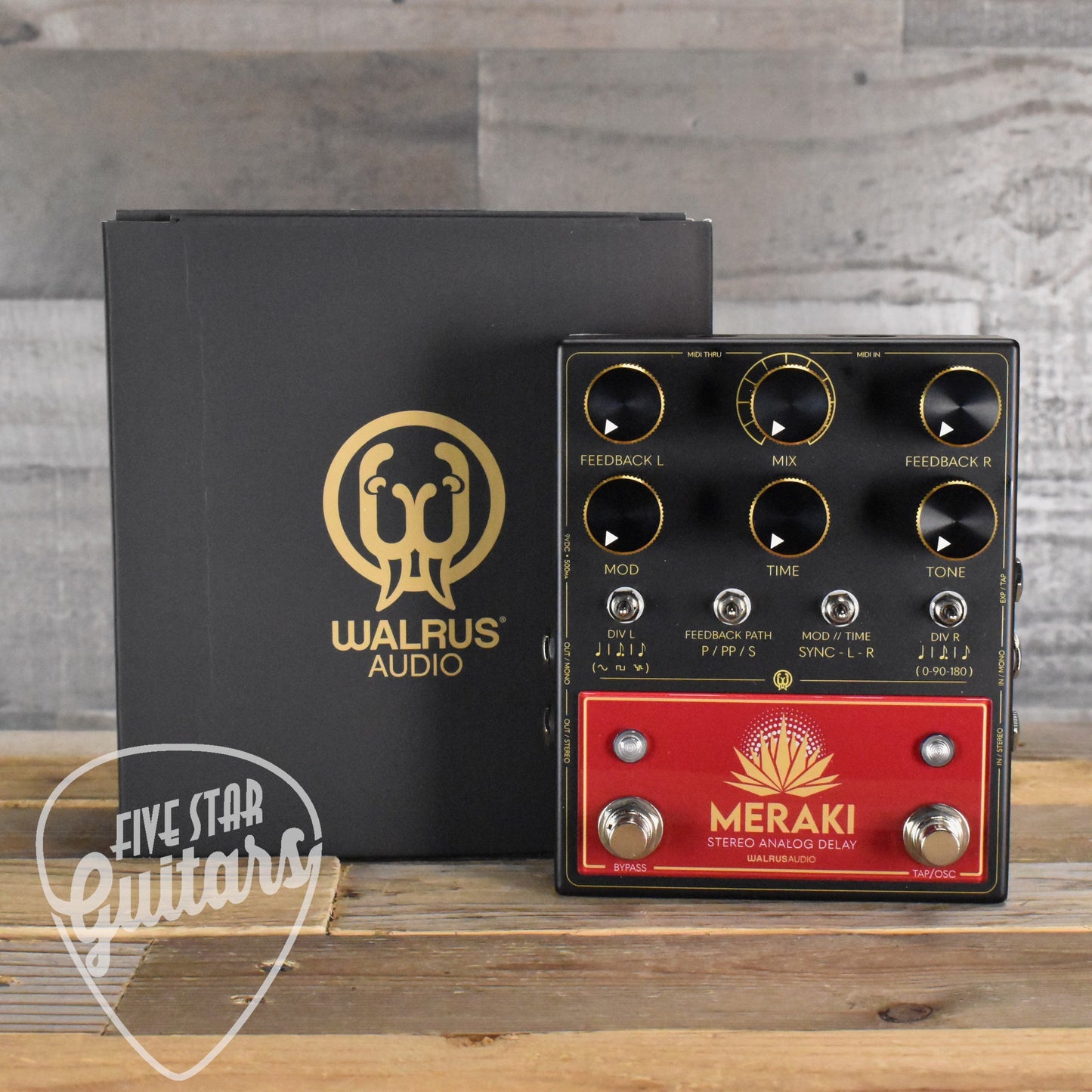 Walrus Meraki Stereo Analog Dual Delay