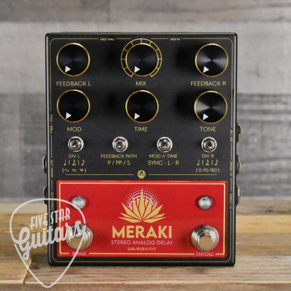 Walrus Meraki Stereo Analog Dual Delay