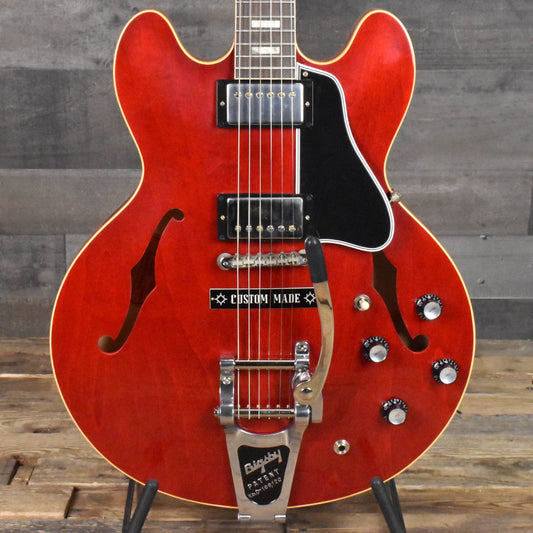 Gibson 1964 ES-335 Reissue with Bigsby - 60s Cherry VOS NH with Hard Shell Case SN: 0005