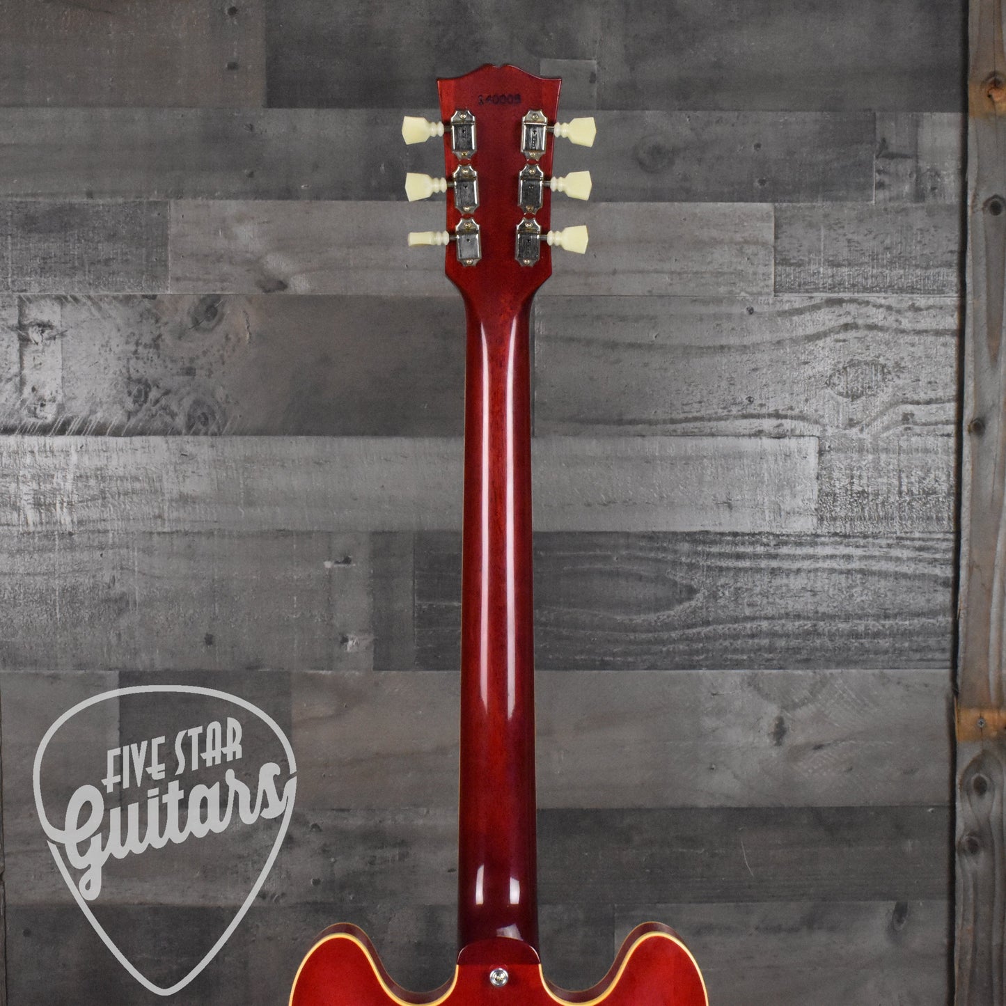 Gibson 1964 ES-335 Reissue with Bigsby - 60s Cherry VOS NH with Hard Shell Case SN: 0005