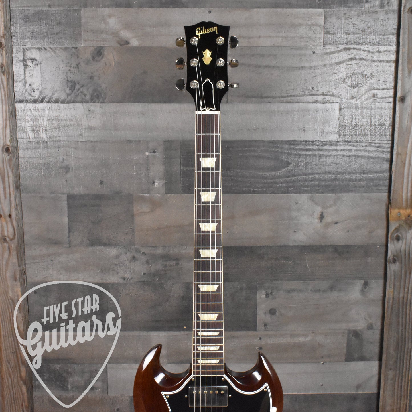 Gibson 1964 SG Standard Reissue With Maestro Vibrola PSL - Walnut NH VOS with Hard Shell Case SN: 0254