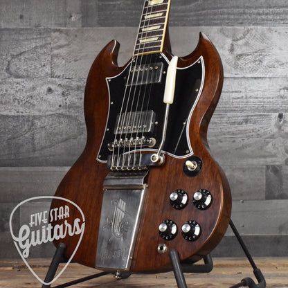 Gibson 1964 SG Standard Reissue With Maestro Vibrola PSL - Walnut NH VOS with Hard Shell Case SN: 0254