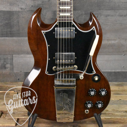 Gibson 1964 SG Standard Reissue With Maestro Vibrola PSL - Walnut NH VOS with Hard Shell Case SN: 0254