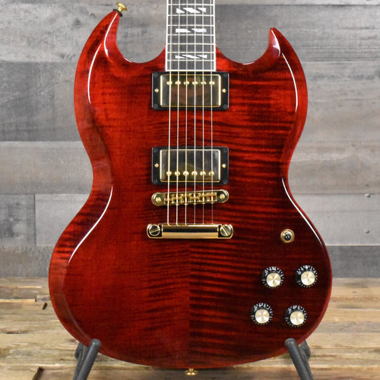 Gibson SG Supreme - Wine Red with Hard Shell Case