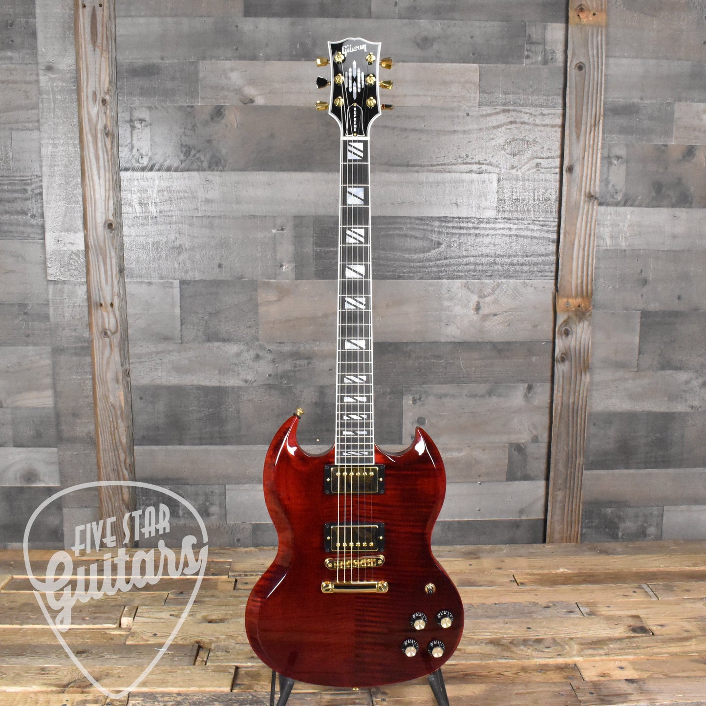 Gibson SG Supreme - Wine Red with Hard Shell Case